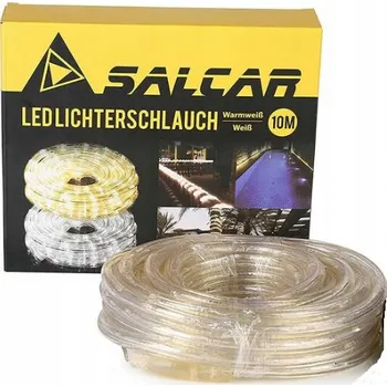 Vánoční dekorace Světelný řetěz SALCAR 1000 cm do sítě, bílý