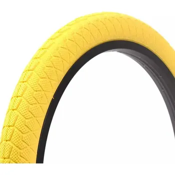 Plášť na kolo KHEBIKES Pneumatika BMX Žlutá 20x1,95 palce KENDA ŽLUTÁ