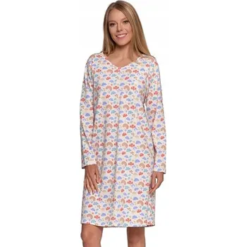 Dámské noční prádlo Dámská vzdušná lehká bavlněná Košile s dlouhým Noční MORAJ velikost XL