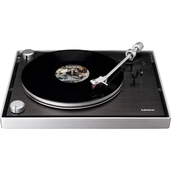 Gramofon Lenco L-455BK černý/stříbrný