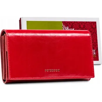 Peněženka PETERSON dámská kožená peněženka s ochranou karet RFID