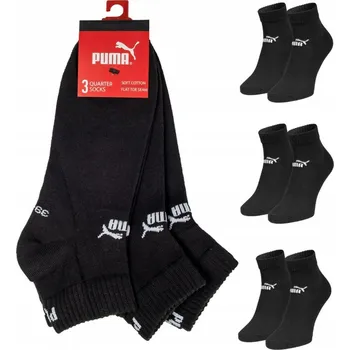 Pánské ponožky Ponožky Puma 887498 01 černé, velikost 35-38
