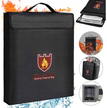 OHNIVZDORNÝ KRABIČKA NA ULOŽENÍ SOUBORŮ, PŘENOSNÁ TAŠKA NA DOKUMENTY