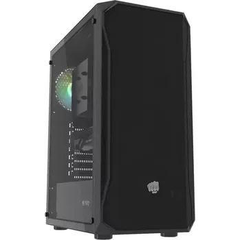 PC skříň PC skříň Fury SHOBO SH4 RGB Midi Tower, Window,