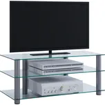 VCM TV stolek Zumbo, stříbrný 488441
