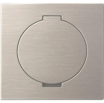 Elektrická zásuvka Lithoss Podlahová zásuvka ARPI TAIL Square broušená nerezová ocel Beach Zásuvky: 2x datová zásuvka RJ45 UTP cat 6