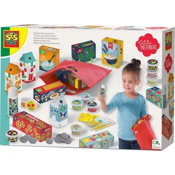kreativní sada SES Creative Petits Pretenders Potraviny do supermarketu