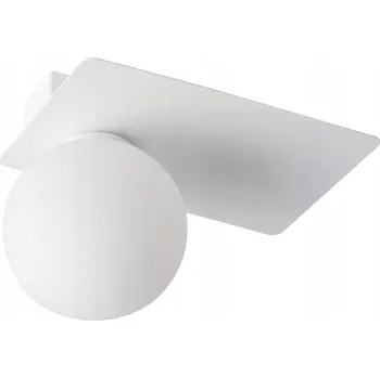 Bílá stropní svítidlo lampa, 1 bílá koule, ARGON Sigma 33272