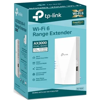Přístupový bod, Repeater TP-Link RE780X 802.11ax (Wi-Fi 6)
