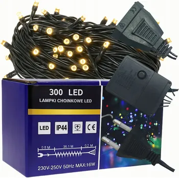 Vánoční dekorace Vánoční osvětlení na stromeček Modo24 pro vnitřní i venkovní použití, 24 m, 201 - 300 světýlek