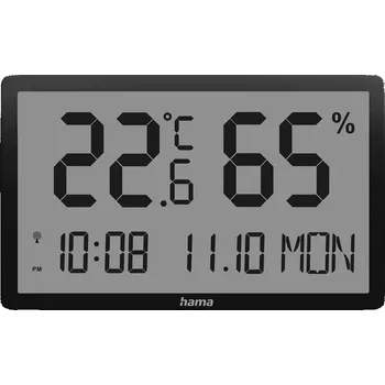 Meteostanice Hama Lombok černé