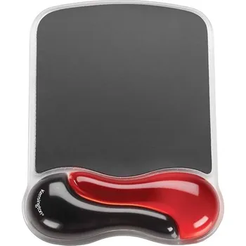 Podložka pod myš KENSINGTON Duo Gel s opěrkou zápěstí (62402) černá/červená