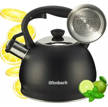 Varná konvice Tradiční ocelová Konvice Ofenbach 2 l černá
