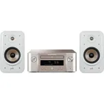 MARANTZ MCR612 DAB + repro Polk S20E-WH stříbrný/zlatý