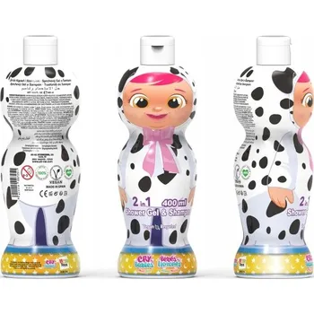 Sprchový gel EP Line Sprchový gel a šampon Cry Babies 1D ( sprchový gel a šampon) 400 ml