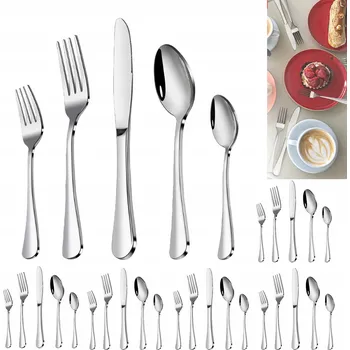 Příbor SADA PŘÍBORŮ Z NEREZOVÉ OCELI PRO 6 OSOB 30 KS