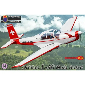 Plastikový model 1:48 Orličan L-40 Meta Sokol