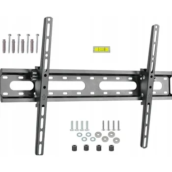 Televizní držák DRŽÁK NA TELEVIZI SILNÝ NASTAVITELNÝ VĚŠÁK NA TV SKLOPNÝ LCD 32-85 PALCŮ