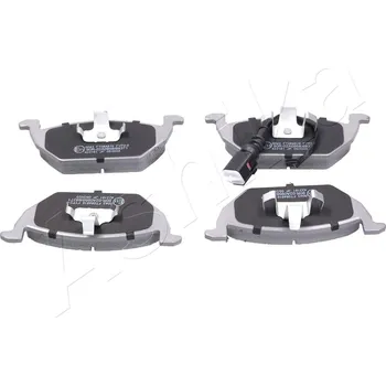 Brzdová destička Sada brzdových destiček, kotoučová brzda ASHIKA 50-00-0043