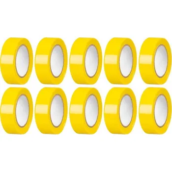 Dílna Páska Strend Pro, 19 mm, L-10 m, max. 80°C, 600V, žltá, izolačná, lepiaca, PVC, bal. 10 ks