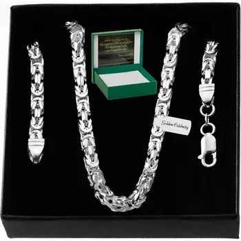 Řetízek KRÁLOVSKÝ ŘETÍZEK 50cm/4,5mm 925+