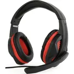 Gembird GHS-03 Gaming (GHS-03) černý/červený