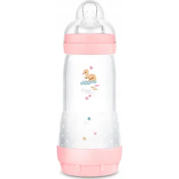 Kojenecká láhev MAM Kojenecká láhev Easy Start Anticolica 4+ měsíce 320 ml Růžová