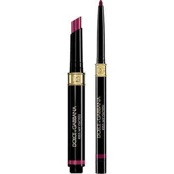 Lesk na rty Dolce & Gabbana Sada na rty Kiss My Gloss (4D Gloss Stick & Lip Liner Duo) 06 Bite + 2 měsíce na vrácení zboží