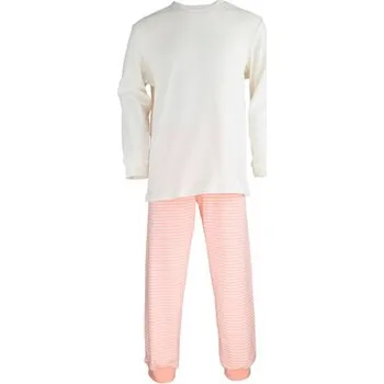 Chlapecké pyžamo Pleas Dětské dlouhé pyžamo přírodní bílá 128 (183805-102-128)