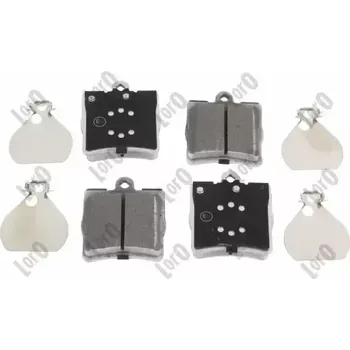 Brzdová destička LORO Sada brzdových destiček LOR 231-02-025