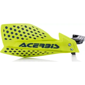 Chránič ruky pro motocykl Chrániče páček ACERBIS X-ULTIMATE žlutá/modrá (bez výztuhy)