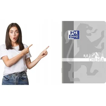 Sešit Sešit A5 s mřížkou Oxford, 60 listů, chemie - tematický