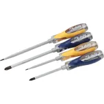 KUBIS Procraft 02-08-4004 Šroubováky úderový, sada 4 ks, PH2*100; PH3*150; PL6*100; PL8*150 mm, CrV