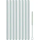 KELA Brčka skleněná s čistítkem GRACE 23 cm sada 9 ks KL-12538