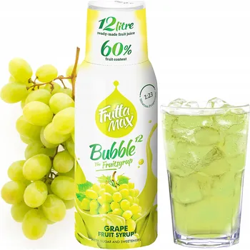 Obraz Koncentrát do Sodastream sirup FruttaMax Hroznové Víno 500 ml na 12 litrů