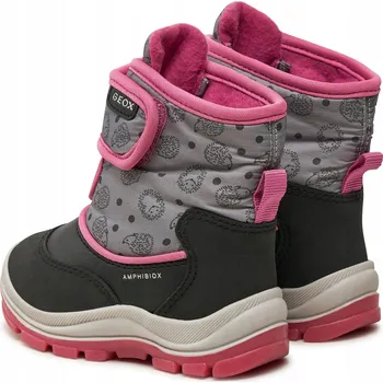 Dívčí sněhule Geox Sněhule pro dívky B Flanfil Girl B Abx B263WG 0BCMN C9235 M černá