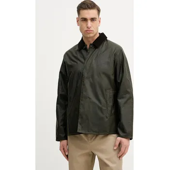 Bavlněná bunda Barbour Lorden MWX2526 zelená 87X, vel. L