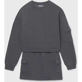 Chlapecké oblečení Dětská souprava Mayoral 7917.8F.Junior.9BYA šedá 90X, vel. 140