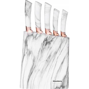 Kuchyňský nůž Sada nožů v bloku Klausberg 5 ks