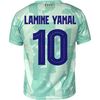 SportDres Zelený fotbalový dres Lamine Jamal 10 Velikost: S
