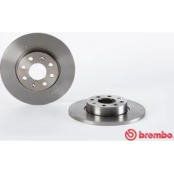 Zavěšení kol Brembo 08.5086.34 Brzdový kotouč přední plný Corsa D 06-