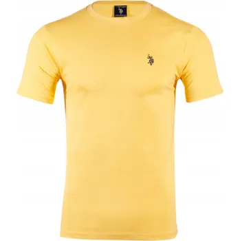 Pánské tričko Pánské Tričko U.S. POLO ASSN. US16467 Žluté