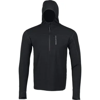 EBERLESTOCK Mikina funkční se zipem LOCHSA MERINO ČERNÁ velikost: M + Doprava zdarma na další nákup