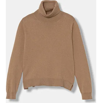 Dívčí oblečení Svetr Mayoral hnědá barva, s golfem, 345 345.8B.Junior.9BYA 88X, vel. 152