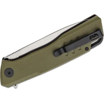 kapesní nůž PFB02GRS Petrified Fish PFB02 Loco Satin D2 Green G10
