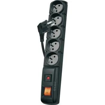 Prodlužovací kabel Prodlužovací kabel s přepěťovou ochranou Emos, 5 zásuvek, 1,5 m