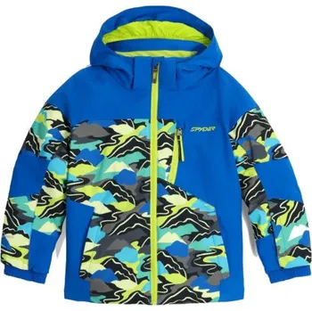 Dětská lyžařská bunda Spyder LEADER - modrá 110