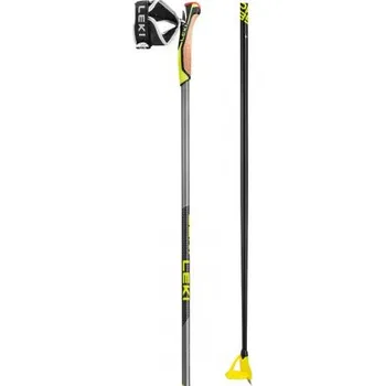 Běžkařská hole LEKI HOLE PRC 850 light anthracite / neon yellow / black - délka 150 - doprava zdarma