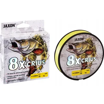 Šňůra JAXON CRIUS ŠŇŮRA 8X FLUO 0,08 mm 150 m