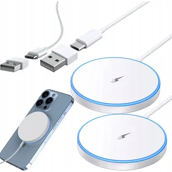 Indukční nabíječka Apple MagSafe Charger pro iPhone 15W USB-C rychlé nabíjení